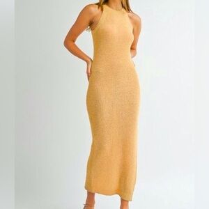 **MUST GO!** PACIFICA Knit Midi Dress By Em Glow Collective